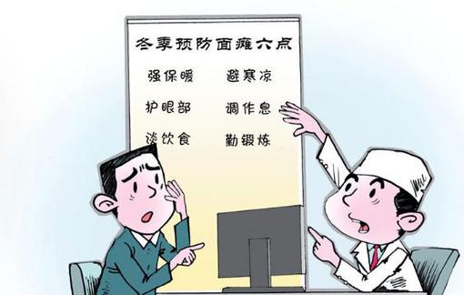 昼夜温差大可导致面瘫 做好保暖避寒六...