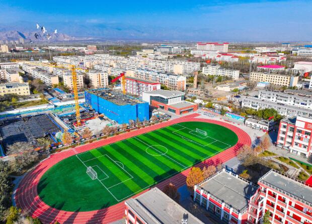 银川市第十八中学扩建项目快速推进