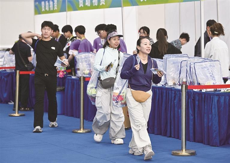 银马参赛包开始发放
